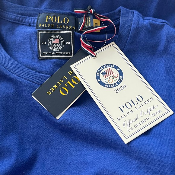 Polo Ralph Lauren Olympic 2020 Men's Tee Large - Picture 2 of 8